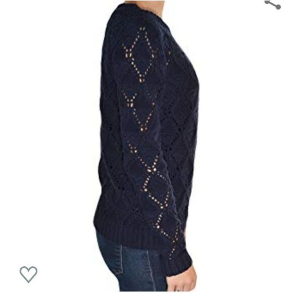 Tommy Hilfiger Womens Long Sleeve Knit Sweater Small - Picture 2 of 8